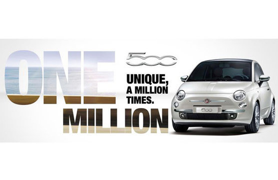 С конвейера сошел миллионный Fiat 500