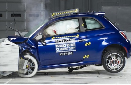 Fiat 500 в числе титулованных автомобилей «Top Safety Pick»